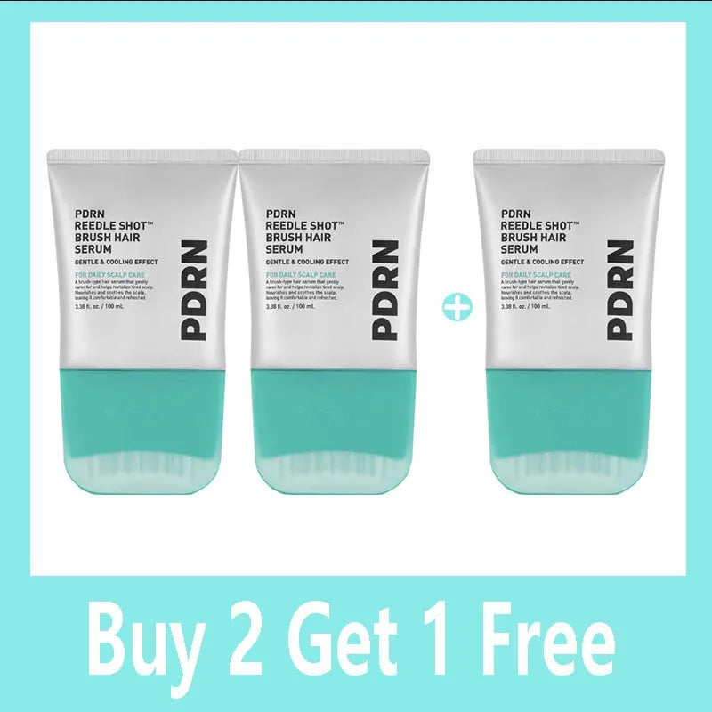 Pdrn Reedle Shot Brush Hair Serum Nourishing Strengthening Hair Care Essence Improve Scalp Environment For Daily Scalp Care