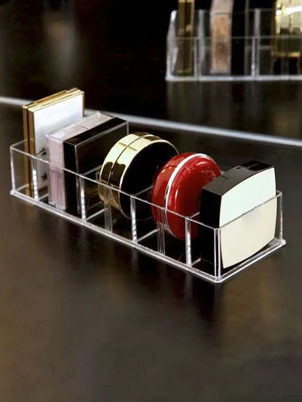 Cosmetic Storage Box Powder Storage Box Lipstick Rack Nail Polish Display Rack Cosmetic Powder Storage Rack 8 Cells