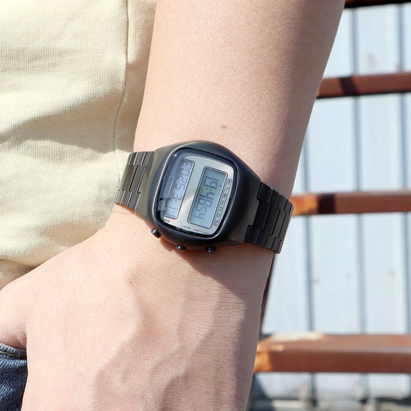 Fashion Electronic Watch for Men Dual - Screen with Luminous Backlight Year Month Date Week Unisex - Visuel 4 | SAMAG