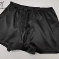 Men's silk underwear Briefs 19 Mm   Silk  Pants Underwear Home Pants Shorts Men's Sleeping Pants Silk Comfortablsilk underwear