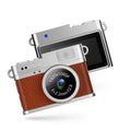 1080P HD Mini Camera 0.96-inch Screen Retro Digital Camera CCD Dynamic Video DV Camcorder Suitable for Travel, Sports etc.