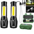 Led Flashlight Rechargeable USB Torch Mini Small Light | SAMAG