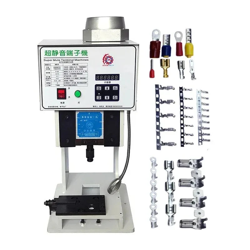 ZSKJ 1.5T 3T Automatic Flat Cable Crimper High Speed Mute Low Noise Wire Terminals Crimping Machine Multiple - View 2 | SAMAG