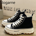 Spring Summer Canvas Shoes Women 5CM Thick Sole | SAMAG