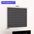 Gaming Gear Pegboard: Wall-Mounted, No-Punch, Study/Gaming Room – Figure Storage & Decor. Abundant Parts, Free Mix
