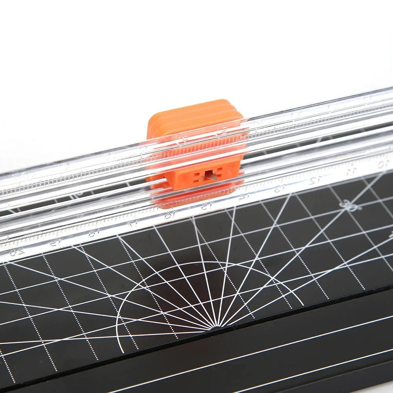 Office A4 A5 Guillotine Paper Cutter with Automatic Security Safe Guard for Coupon Craft Paper Lightweight Cutting Mat Machine