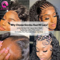 Eva 250 Density 36in 13X6 HD Lace Frontal Wig Curly Pre Plucked Bleached Knots Wigs 5x5 Glueless Ready Wear HD Lace Closure Wigs