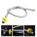 20/40/60/100/150/200cm G1/2 Inch Plumbing Explosion-Proof Flexible Braided Hose Faucet Water Pipe For Kitchen Bathroom Plumbing