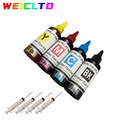 LC223 LC227 LC225 LC203 LC263 100ml Refill Dye Ink for Brother DCP-J4120 MFC-J4420 J4620 J4625 J5320 J5620 J5625 with syringe