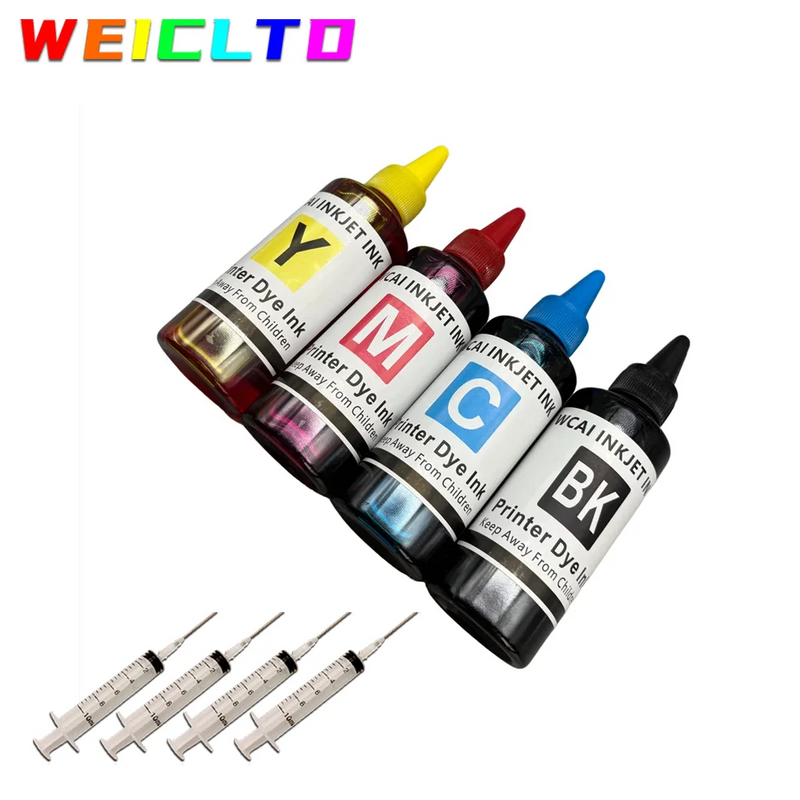 LC223 LC227 LC225 LC203 LC263 100ml Refill Dye Ink for Brother DCP-J4120 MFC-J4420 J4620 J4625 J5320 J5620 J5625 with syringe