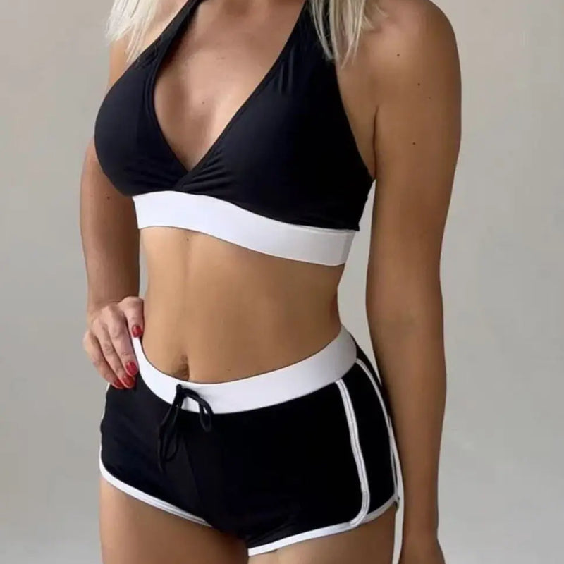 Sexy Halter Bikini Set Tankini Women Swimsuit Brazilian | SAMAG