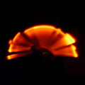Glow Dark Nunchaku Dual Section Staff Rainbow Fluorescent Performance Training Light Up Vibration Sensor Switch Durable Anti New