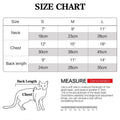 Adjustable Cat Calming Vest Soft Elastic Anti Anxiety Pet Coat Cat Recovery Clothes Breathable Cat Anxiety Jacket Rainy Day