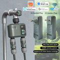 Tuya Wifi+RF433  2 Outlet Smart Garden Watering Timer Drip Irrigation Controller Rainfall Delay Programmable  Works with tuya