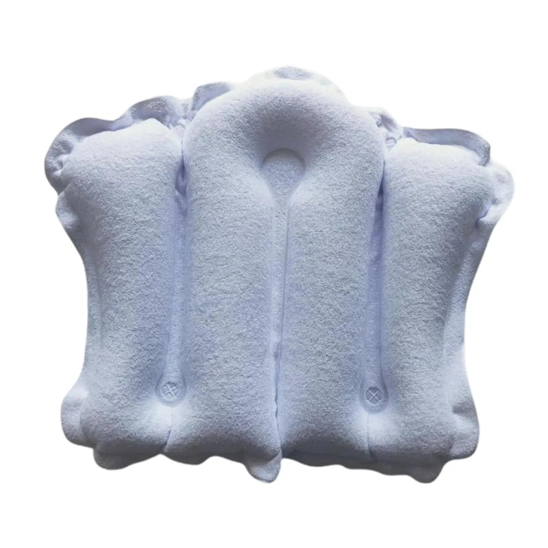 Inflatable Bath Pillow Waterproof Neck Support Tub Pillow SPA Bathtub Head Rest for Tub Bath Pool Neck and Shoulders Aid SPA