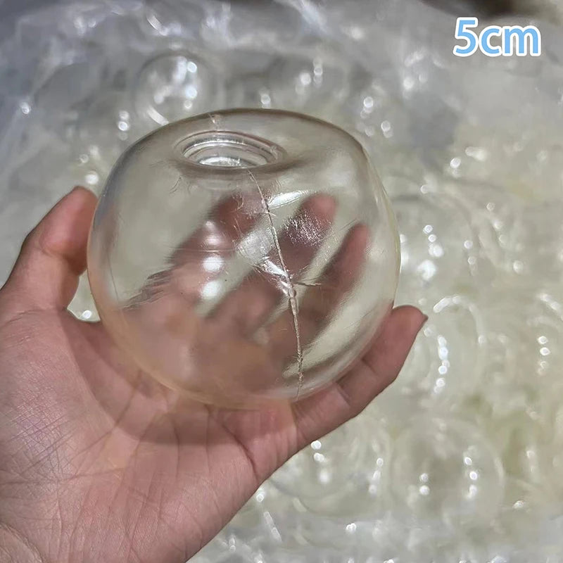 1PC Sphere Jewelry TRP Casting Molds Tools DIY Empty Ball Skin Handmade Ball Decompression Slow Rebound Toy