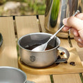 MINI Camping Water Cup Portable Tea Coffee Cup Outdoor Kitchen Equipment Mountaineering Cups 80/220ml