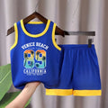 Summer Boys Basketball Clothes Sets Fashion Printed Kids | SAMAG