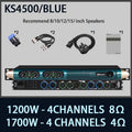 FUHAM KS2500 Digital Power Amplifier 2/4 Channel 8 Ohm 1200W Audio Amplifier Digital Amplifier Audio DJ Stage Performance