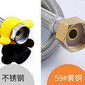 20/40/60/100/150/200cm G1/2 Inch Plumbing Explosion-Proof Flexible Braided Hose Faucet Water Pipe For Kitchen Bathroom Plumbing