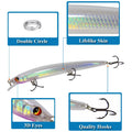 Big Laser Minnow Fishing Lures 13.5cm15g Hard Bait Crank | SAMAG