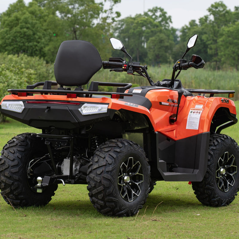 450CC All-Terrain Vehicle ATV, High Performance Quad Bike, Reliable Off-Road Fun for Outdoor Adventure Lovers