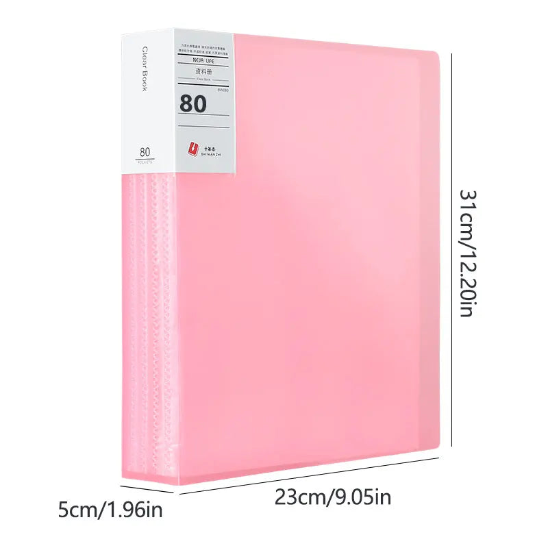 A4 Semi Transparent PP Brochure, Multiple Page Sizes To Choose From, Classified Insert Folder, Conference Document Organization,
