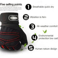 Outdoor Sport Gloves for Men Women Wrist Guard Fitness Gym Cycling Hiking Boxing Exercise Training Workout Long Wrist Fingerless