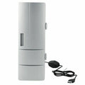 Mini Car Refrigerator USB Fridge Cooler Warmer Freezer Portable Beverage Travel