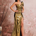 Lucyinlove Luxury Slanted Shoulder Fishbone Evening | SAMAG