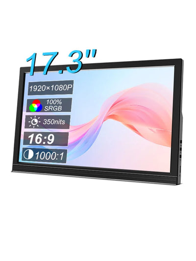 17.3 Inch Portable Monitor 1920X1080 16:10 250cd/m2 | SAMAG