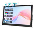 17.3 Inch Portable Monitor 1920X1080 16:10 250cd/m2 Gaming Computer Expand Display PC Raspberry For XBox PS4/5 Switch Loptop