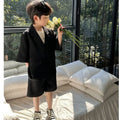 Boys' Blazer Suit Set Summer New Thin Casual Baby Single - View 4 | SAMAG