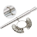 US Standard Ring Sizer & Reshaping Mandrel Set, DIY Jewelry Making Measuring Repair Maintenance Tools for Ring Shaping