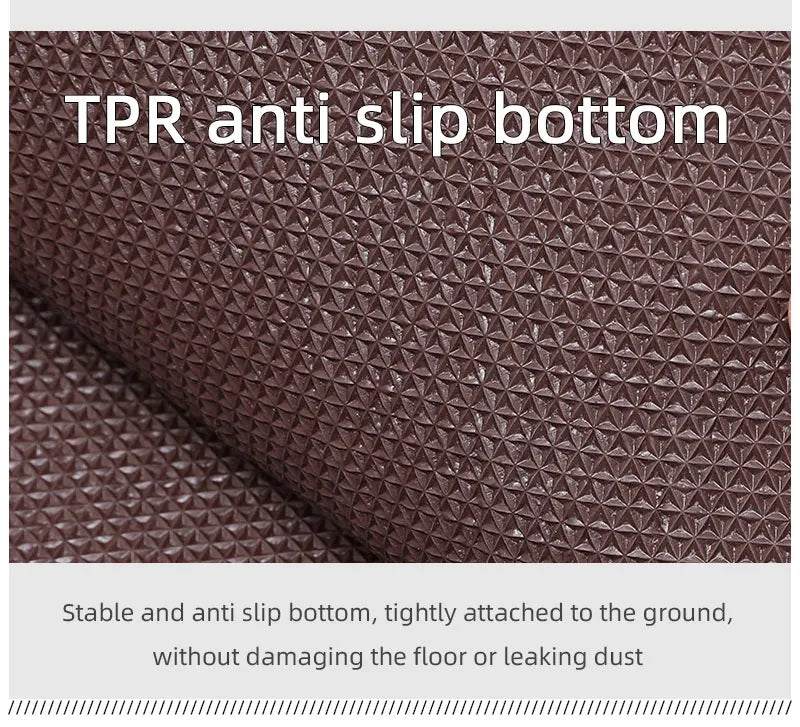 Modern Minimalist Square Floor Mat - Durable, Stain/Fade Resistant, Non-Slip Rubber Backing, Machine Washable for Indoor/Outdoor