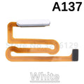 New For Samsung A13 A135 A136 A137 A03s A037 Home Button Fingerprint Sensor Flex With Power Key Button Flex Cable
