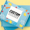 1/70/120/210Pcs Custom Square PVC Stickers Waterproof Personalized for Party, Label, Packaging