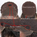 Sylvia Rainbow Braid Synthetic Wig Lace Front Heat Resistant Fiber Hair Wigs for Women