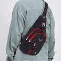 OIWAS Casual Crossbody Chest Bag Sling Shoulder Men's Bag One Strap Lightweight Male Bags Pouch DayPack for Men Travel Sport