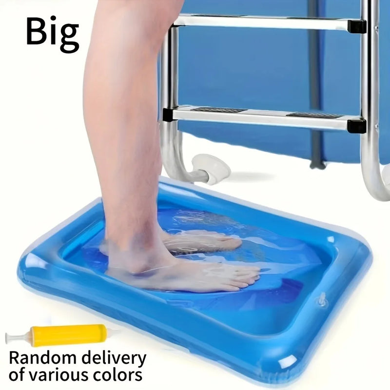 1pc Portable Foldable Pool Cleaning Basin, an Essential for Pool Maintenance Before Use, Can Also Be Used as a Foot Soaking Tub