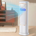 Air Conditioner Fan Humidifying Portable Warm Heating Water Ice Addition Rapid Dual Function Heating Cooling Air Conditioner