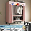Folding Steel Frame Wardrobe Installation - Free Open Closet Durable and Economic Storage Cabinet for - View 8 | SAMAG