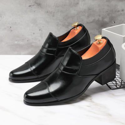 Premium Leather Men Shoes Slip On Loafers European Brand | SAMAG