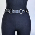 Pu Leather Harness Waist Belt Women Fashion Suspenders for Women Punk Decor Waist Belt Straps Gothic Clothing Accessories