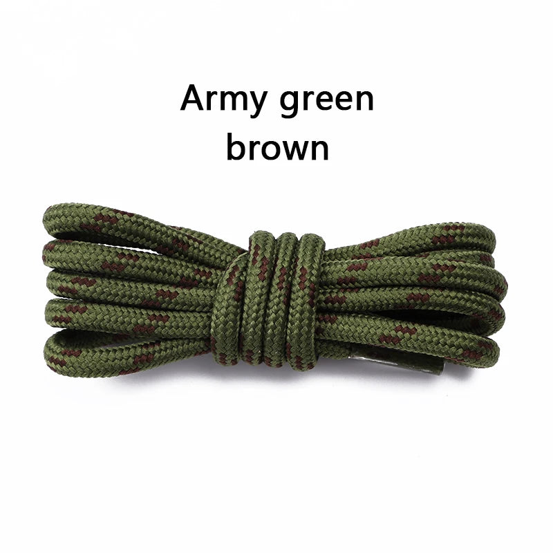 Outdoor Sports Round Shoelaces Durable Polyester Shoe laces Baskets Boots Laces for Shoes 100/120/140/160cm Shoe Accessories