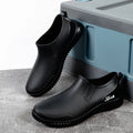1 Pair of Ankle Rain Boots For Men Simple Waterproof Rain Shoes Toughness Anti-slip Fishing On Work Camping Waterproof
