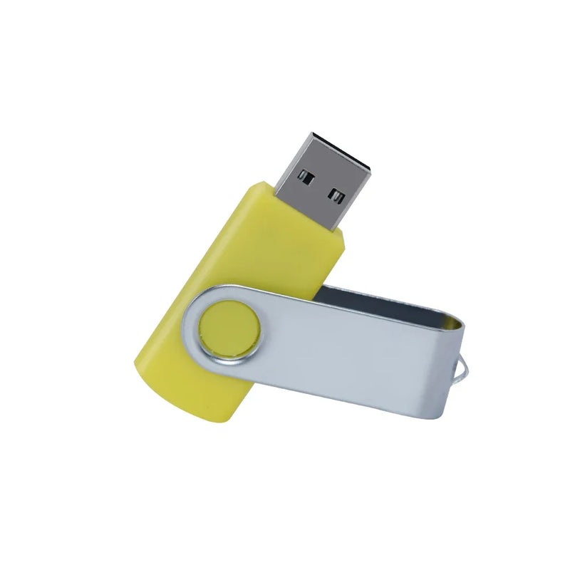 Флешка USB 32GB Flash Drive 16 Giga Memory Stick Metal Jump Swivel Pendrive Portable 64 128 GB 2.0 Pen - Visuel 11 | SAMAG