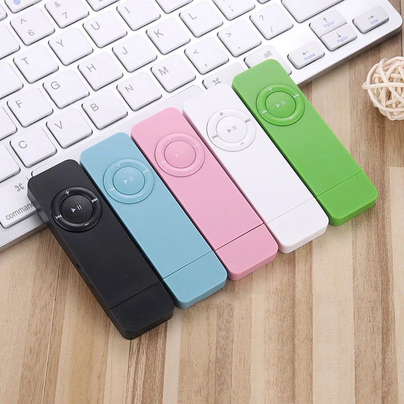 2024 Mini MP3 Player USB in-line Card U Disk MP3 Player USB 2.0 Lossless Sound Music Media Player Support Micro TF Card(No Card)