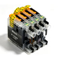 1-5set LC123 LC121 Ink Cartridge Compatible For Brother DCP-J4110DW/J132W/J152W/ J552DW/J752DW MFC-J470DW J650DW J870DW J245