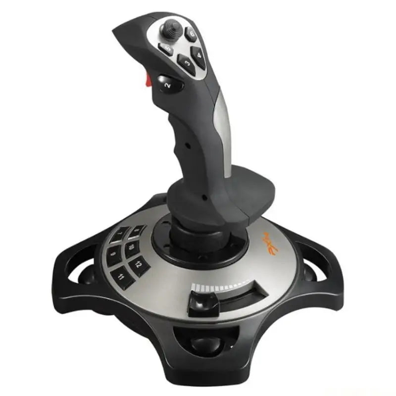 E56B PXN-2113 Flight Joystick has 12 Programmable Buttons and Vibration Function